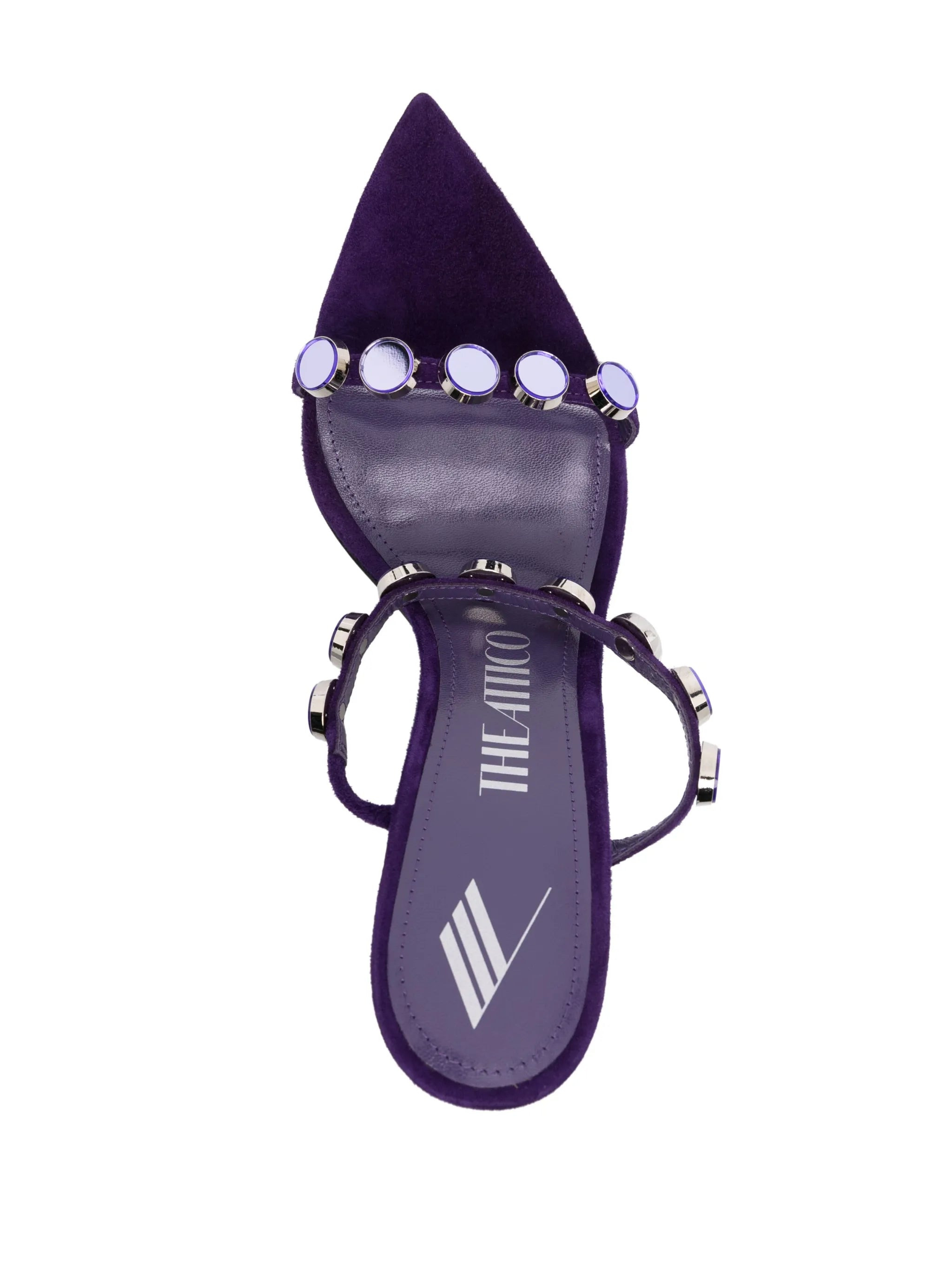 Venus 105mm suede sandals - 4