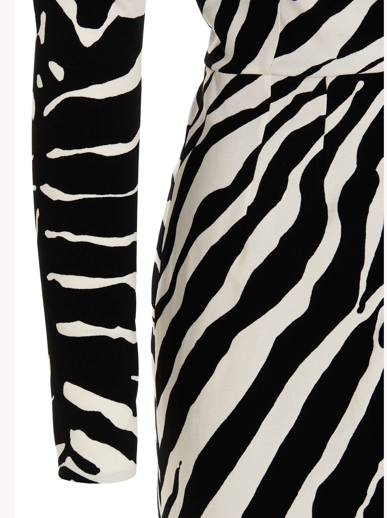 Zebra Dresses White/Black - 4