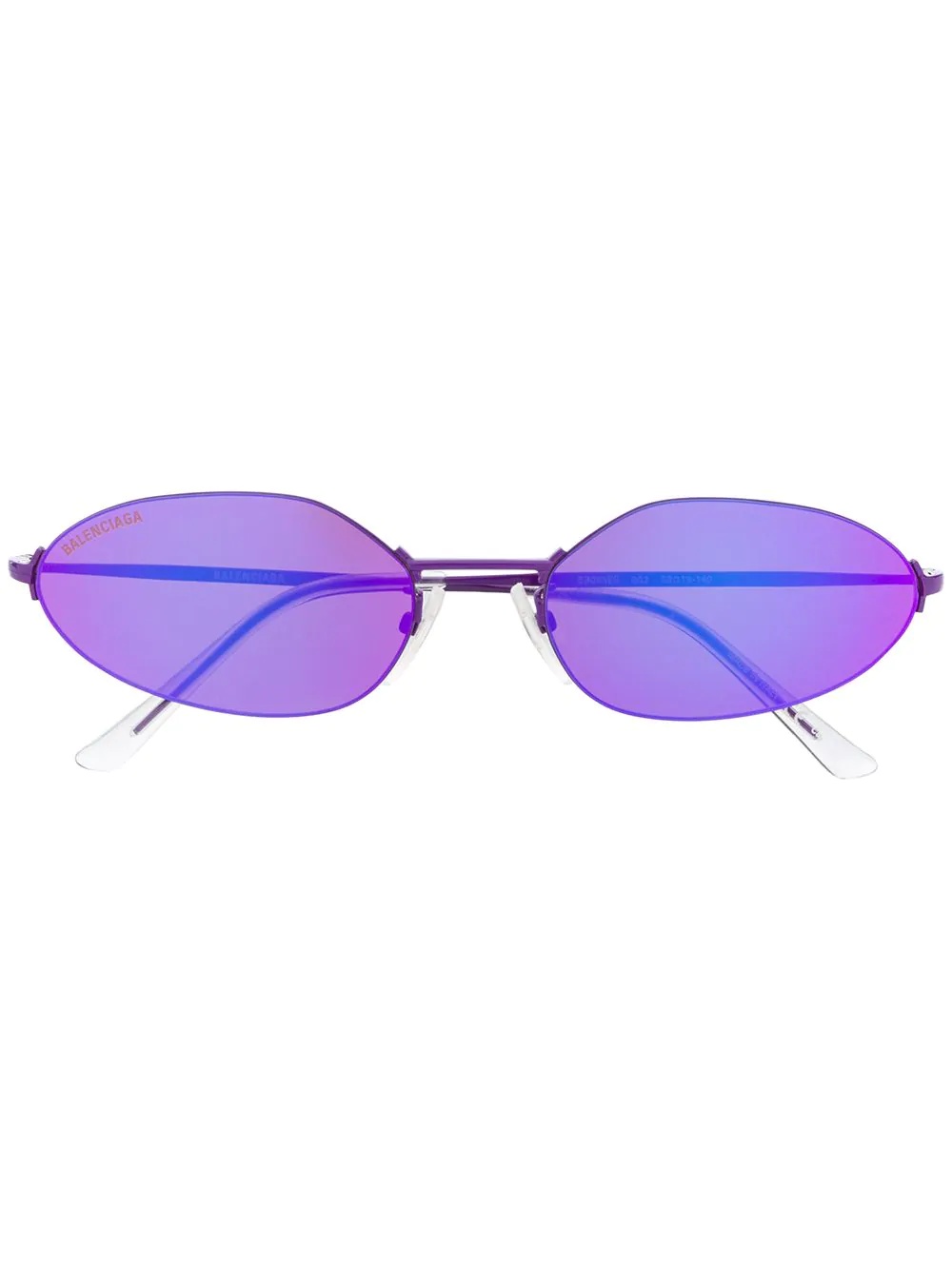 oval shaped sunglasses - 1