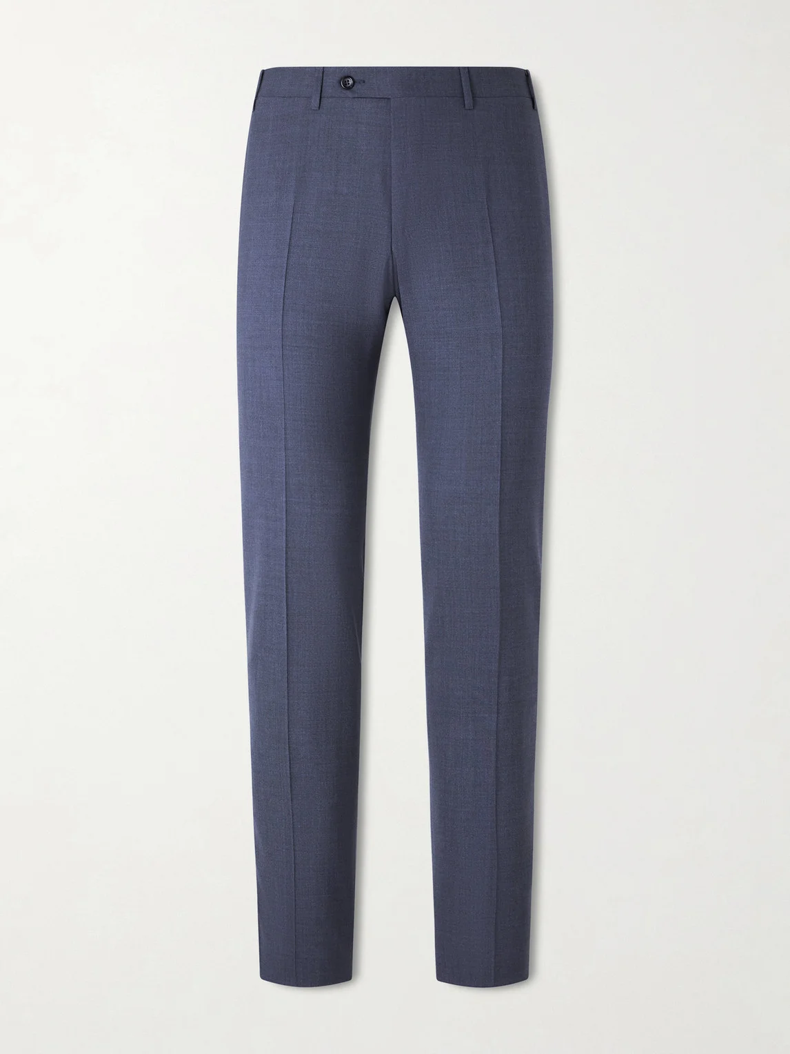 Straight-Leg Super 130s Wool Suit Trousers - 1