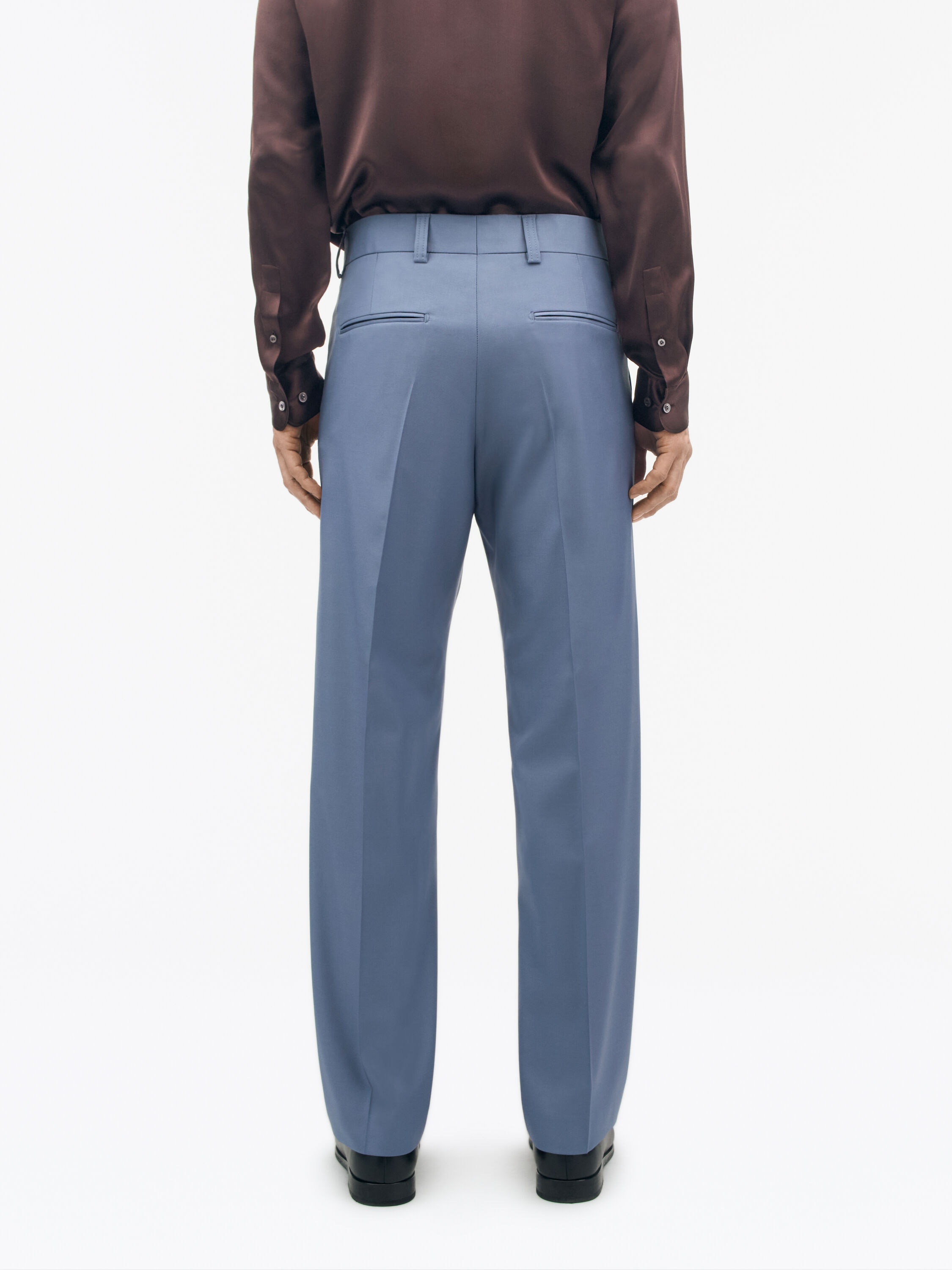 Tommie Straight Wool Trousers - 4