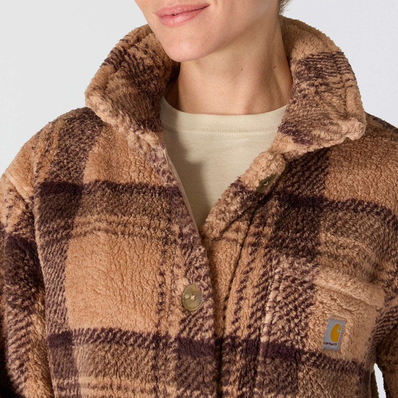 Women's Loose Fit Fleece Coat 3