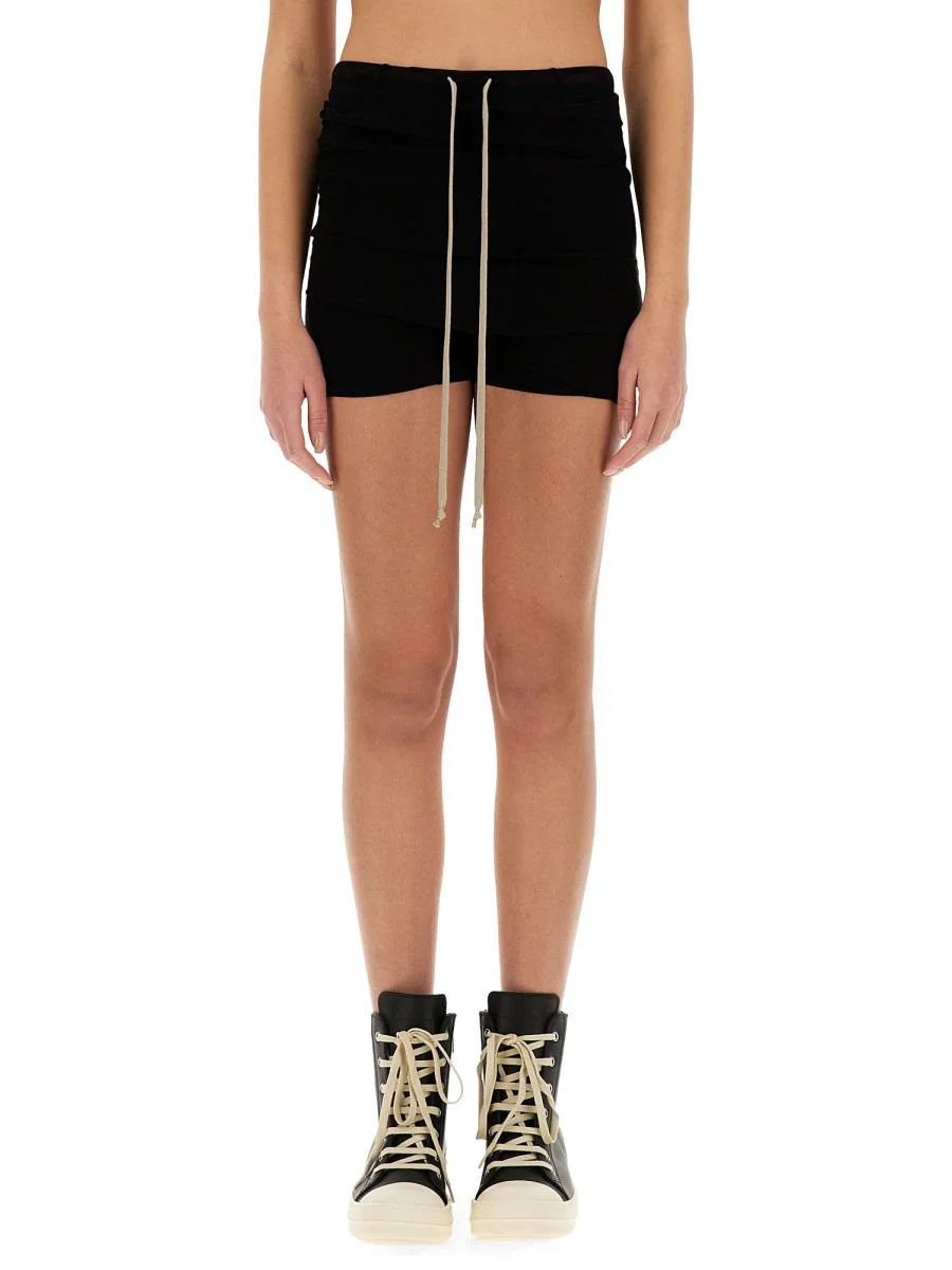 Rick Owens Shorts With Elastic - 1