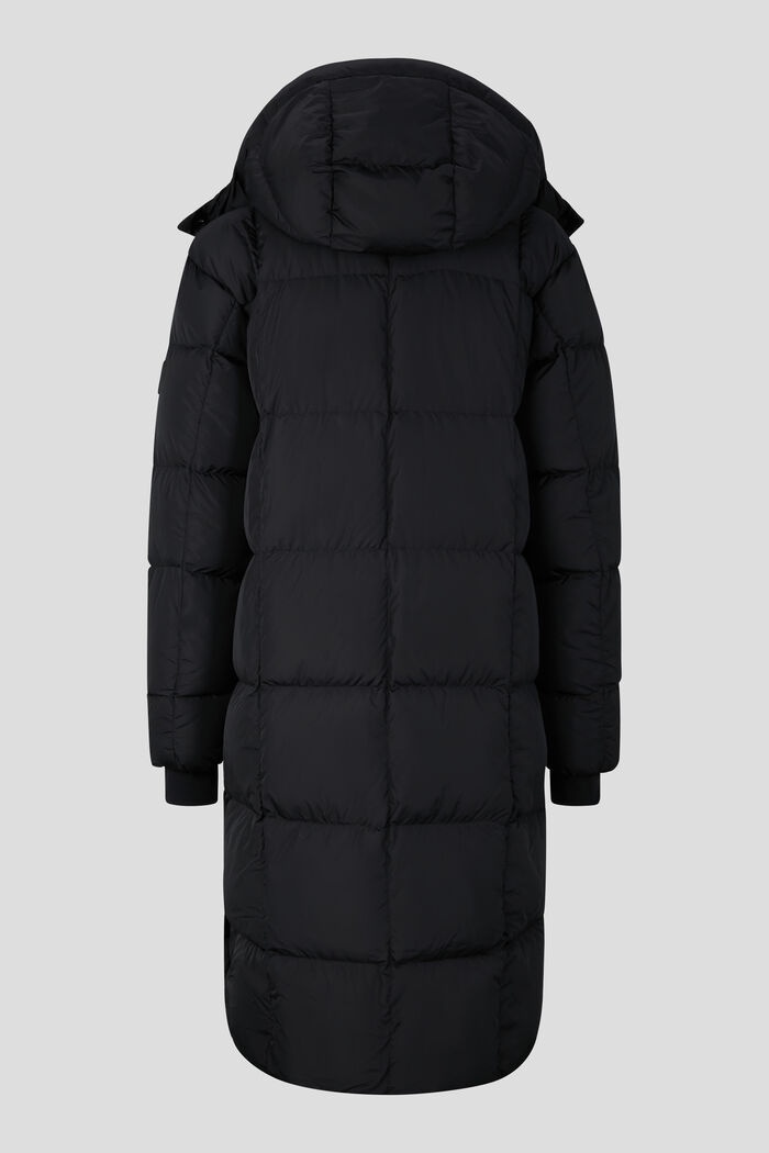 Barna Quilted coat in Black - 7