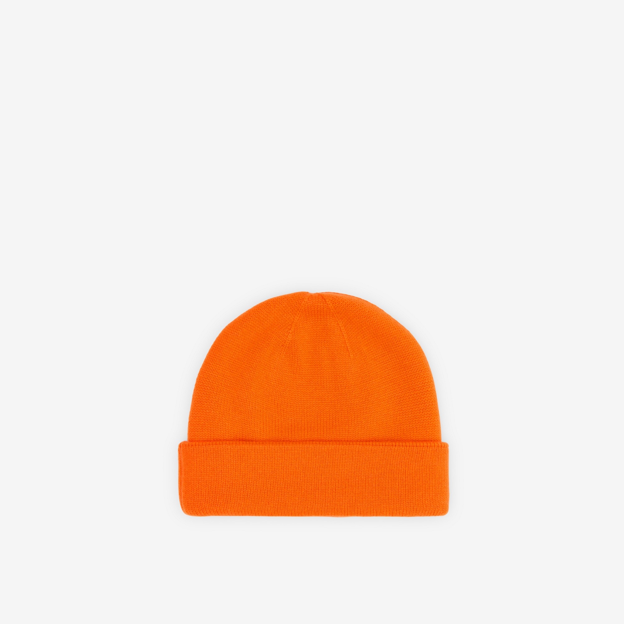 Embroidered Oak Leaf Crest Cashmere Beanie - 3