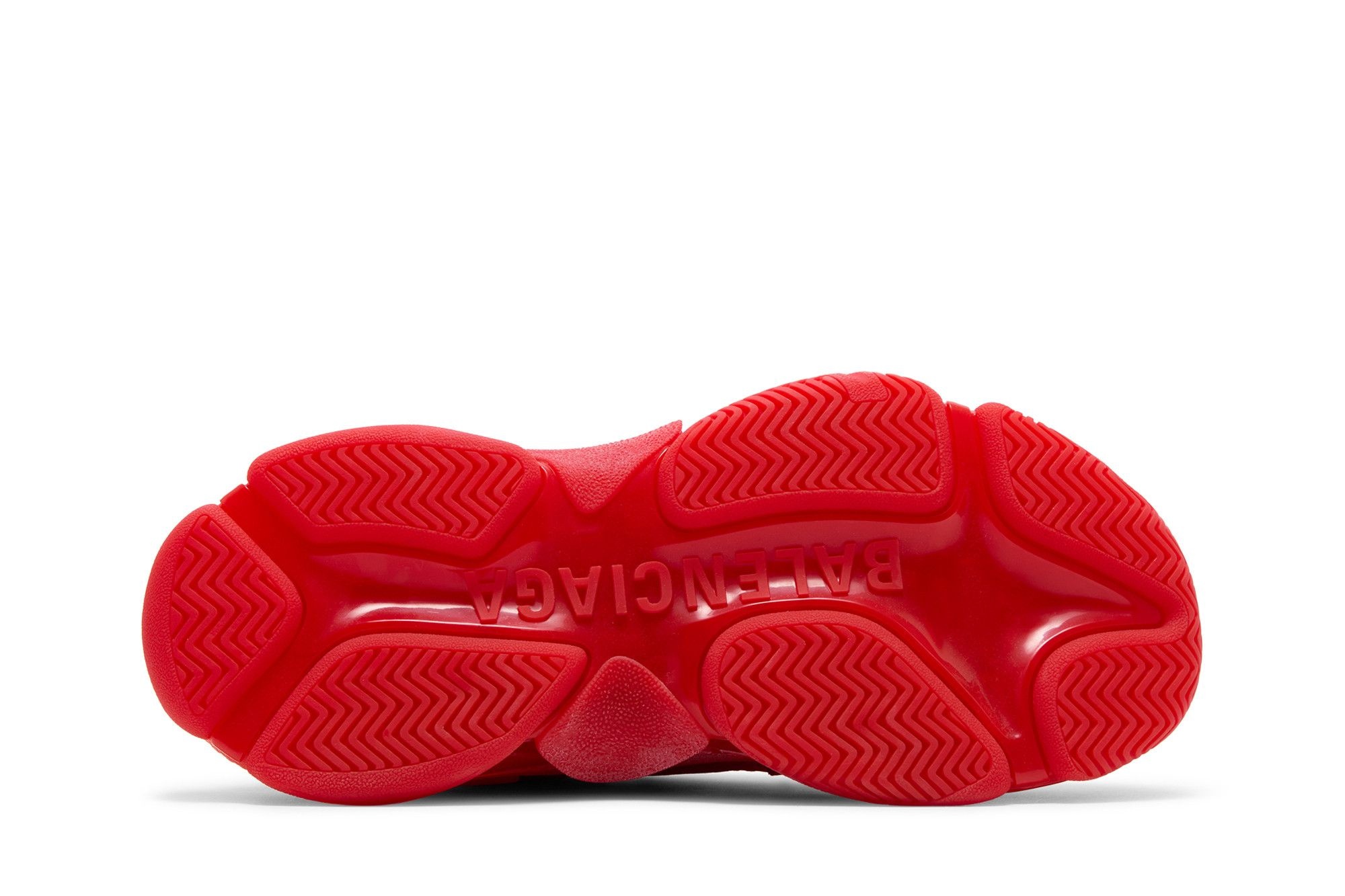 Balenciaga Triple S Sneaker 'Clear Sole - Red' - 4