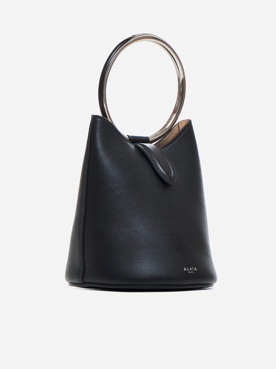 指輪・リング ALAIA RING MINI LEATHER BUCKET Alaïa Ring Bucket Mini leather bag | danielloboutique