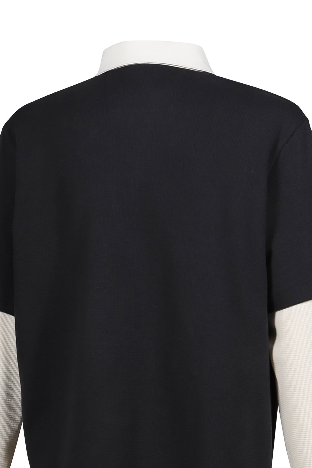 FOREVER DOUBLE LAYERED POLO / BLK&WHT - 5