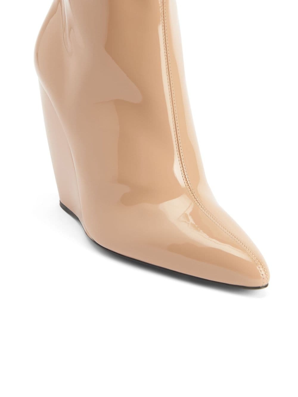 Tylde 105mm patent leather boots - 4