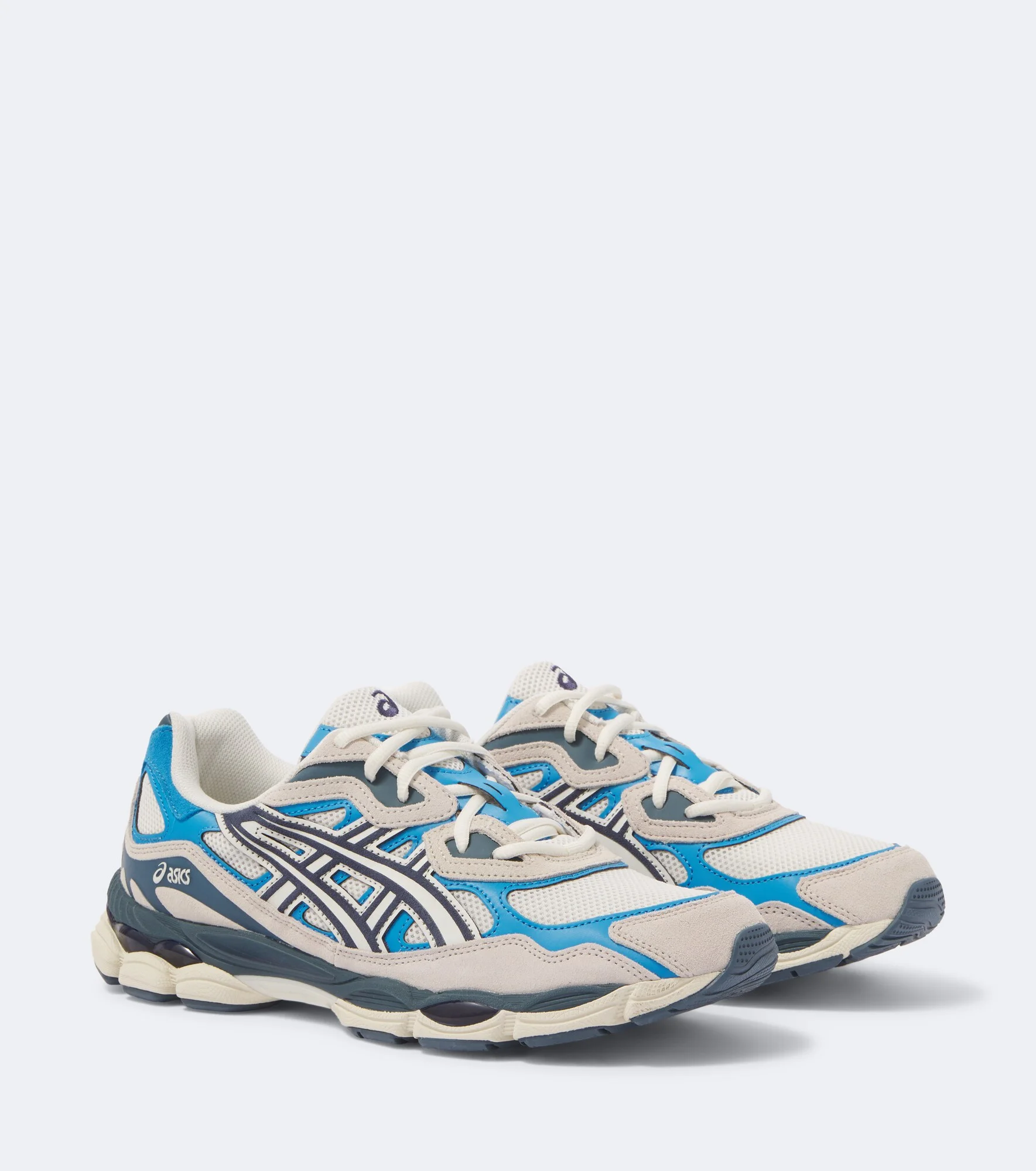 Gel-NYC suede-trimmed sneakers - 1