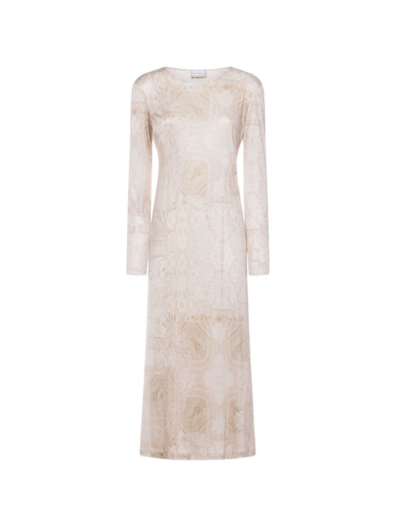 Febo paisley-pattern midi dress 1