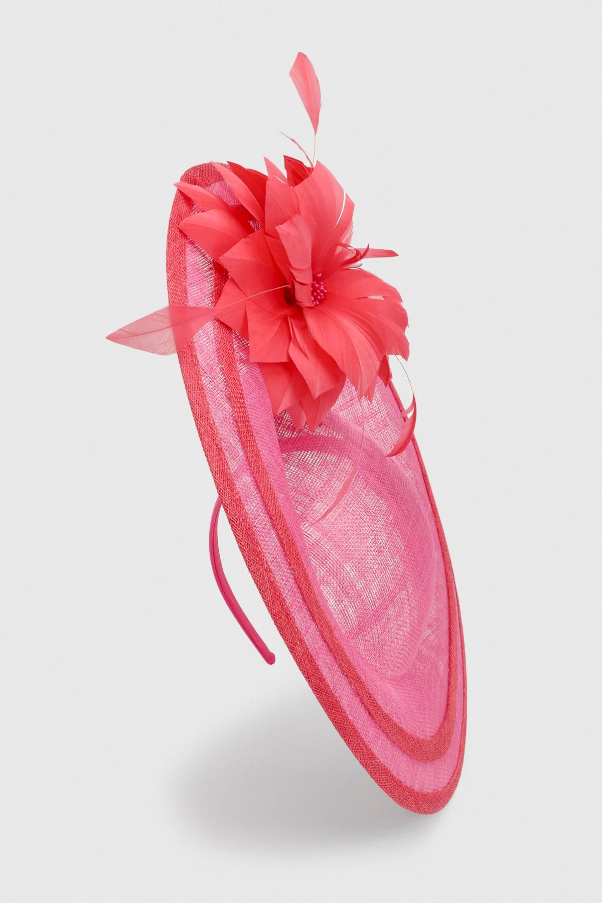 Flower Trim Detail Fascinator - 1