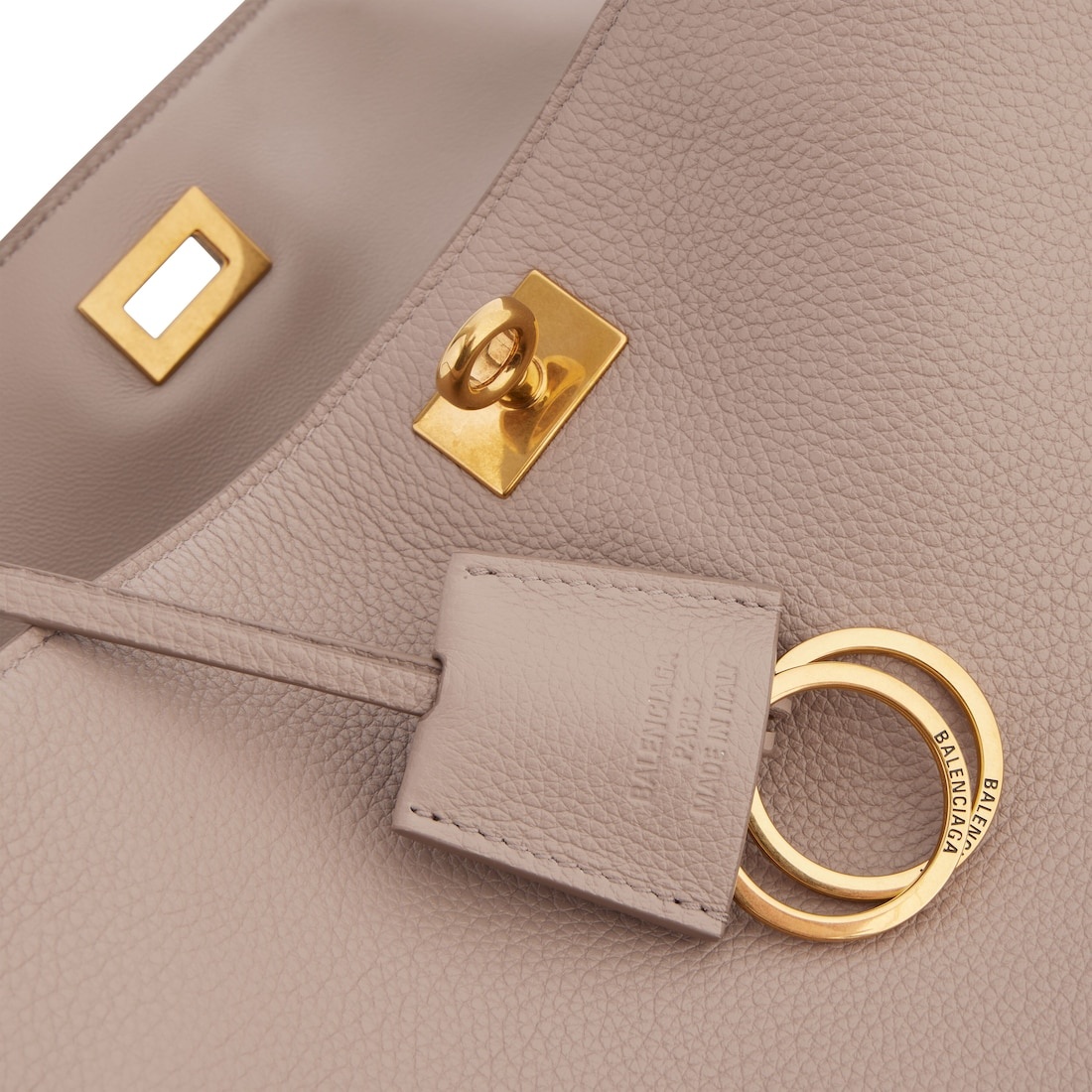 Women's Rodeo Handbag Small Grained Calfskin in Sesame - 6