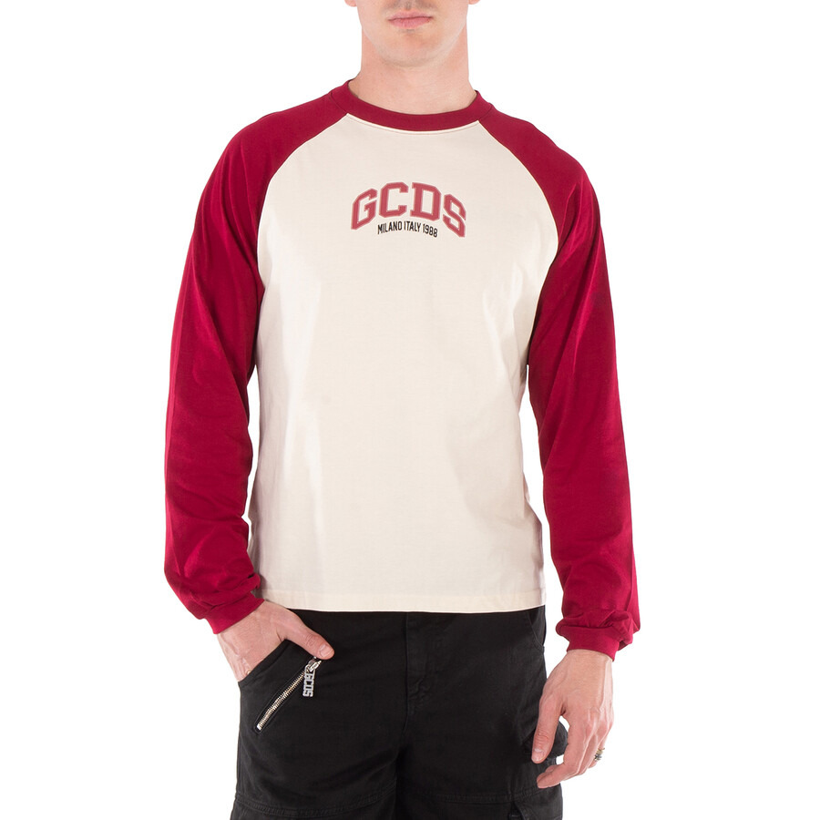 GCDS Logo Printed Crewneck T-Shirt - 3