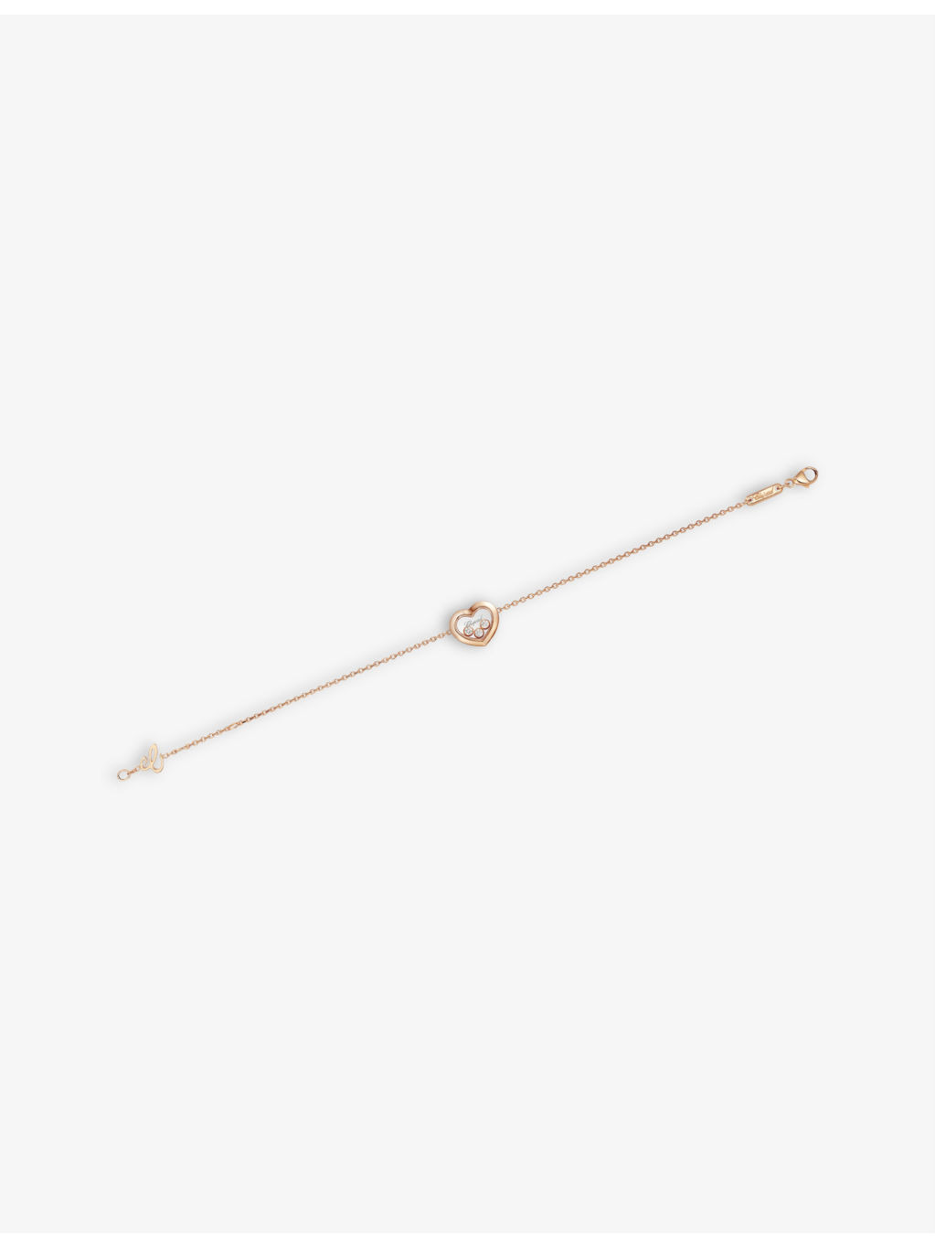Happy Diamonds Icons 18ct rose-gold and 0.15ct diamond bracelet - 2