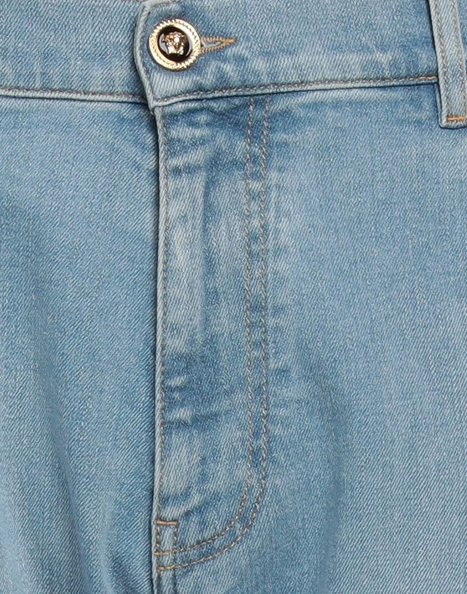 Blue Men's Denim Pants - 4