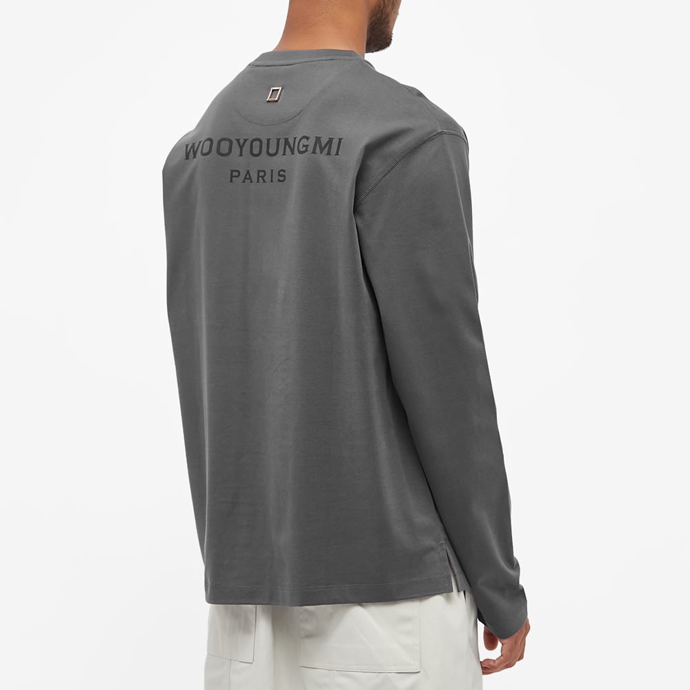 Wooyoungmi Long Sleeve Back Logo Tee - 4