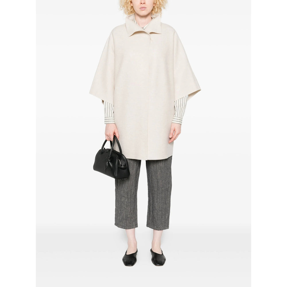 Harris Wharf London Neutrals Jackets - Oversized Jackets Women - 2