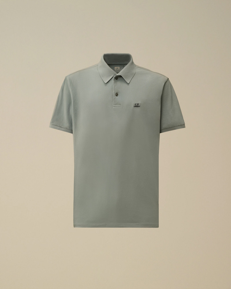 Stretch Piquet Short Sleeve Point Collar Polo 1