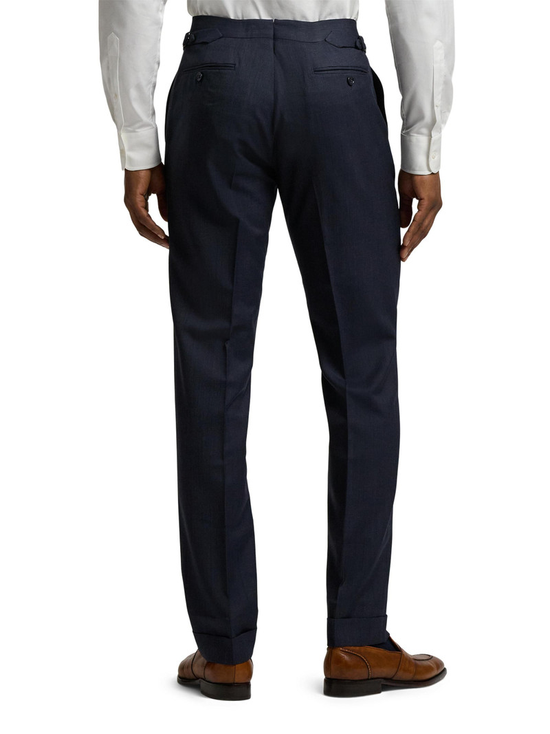 Men's Kent Tailored Pin Dot Suit - Navy Multi 8