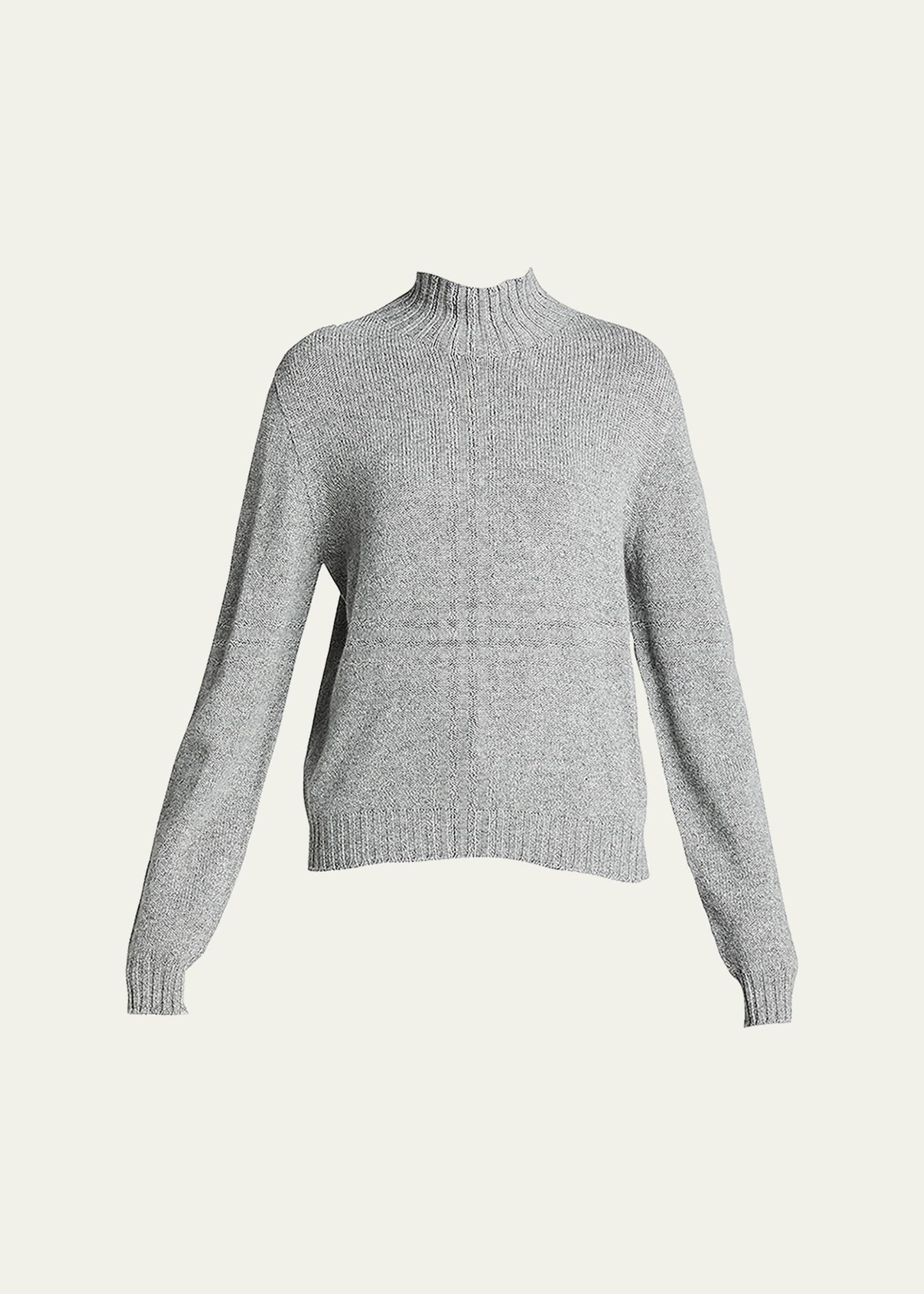 Kensington High-Neck Cashmere Sweater - 1