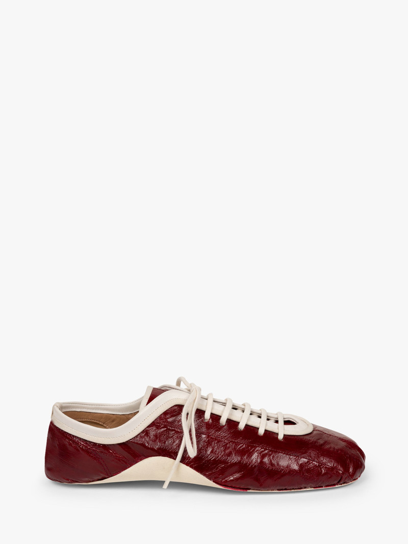Dries Van Noten LEATHER BALLERINA SNEAKER outlook