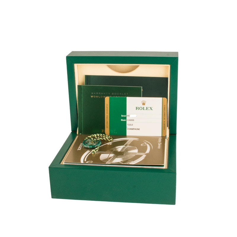 Pre-owned Rolex Datejust II Ref 116333 Champagne Dial - 4