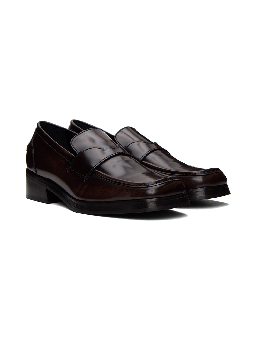 Brown Latta Loafers - 4