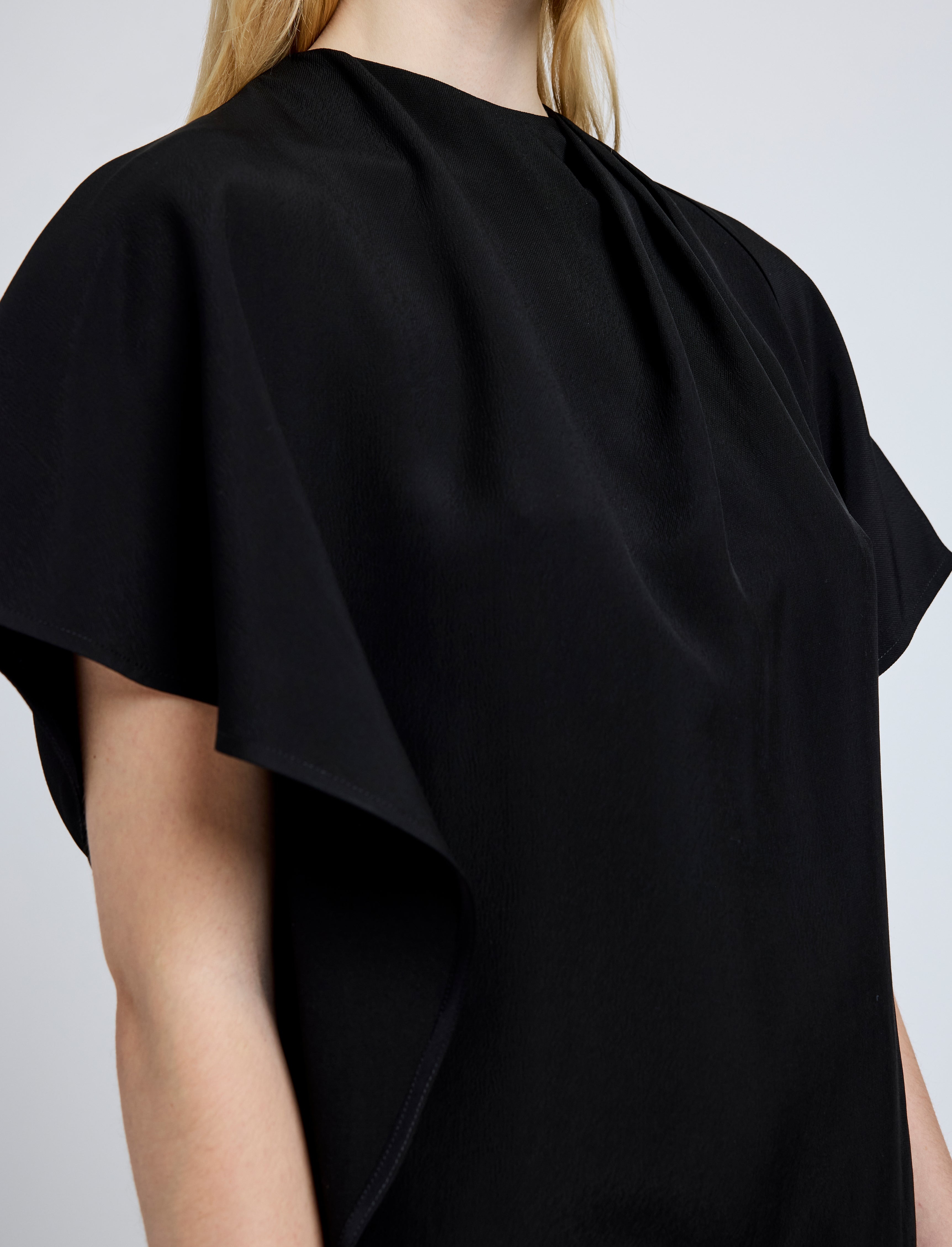 Etta Top in Hammered Viscose - 6