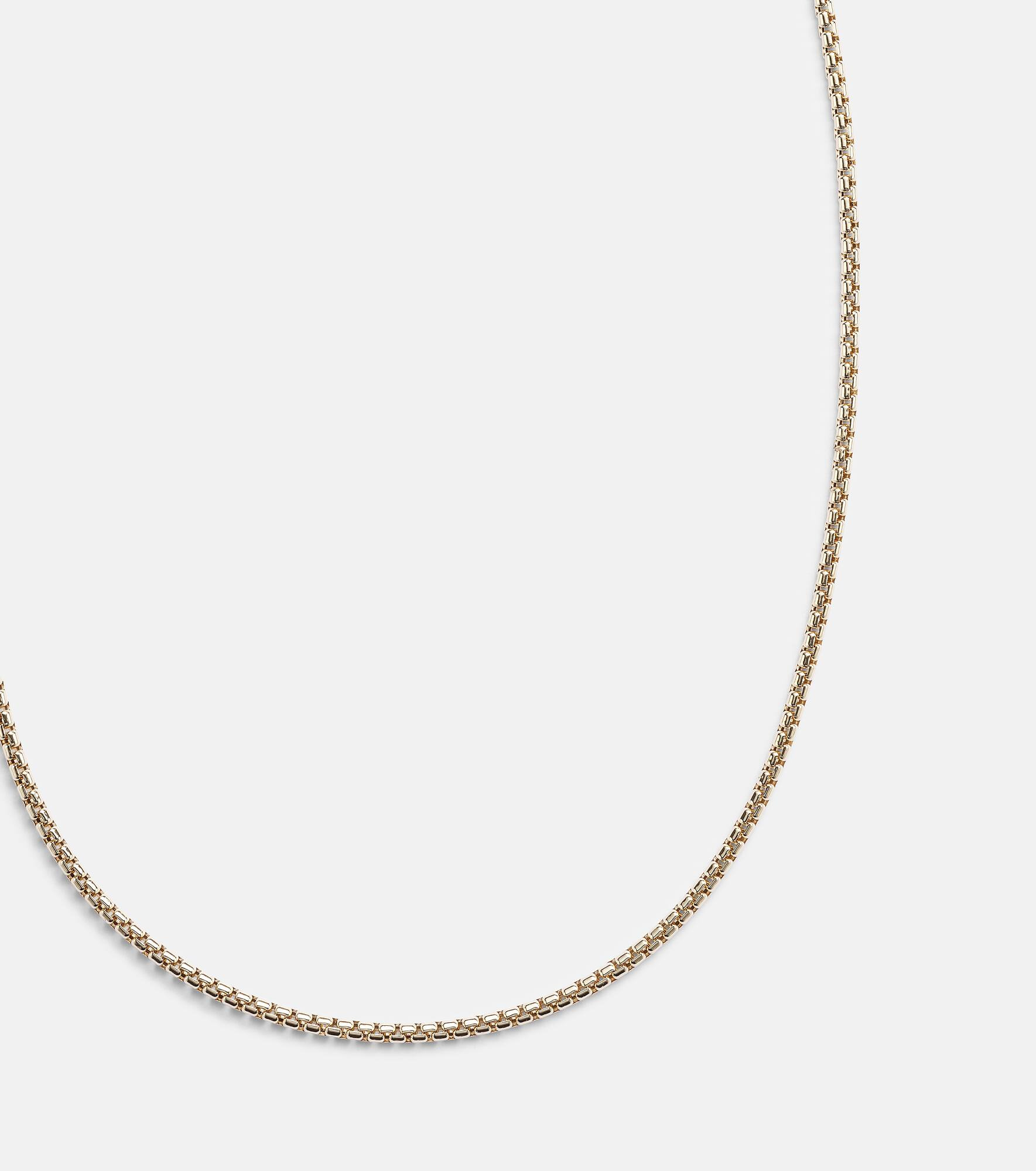 18kt gold chain necklace - 4