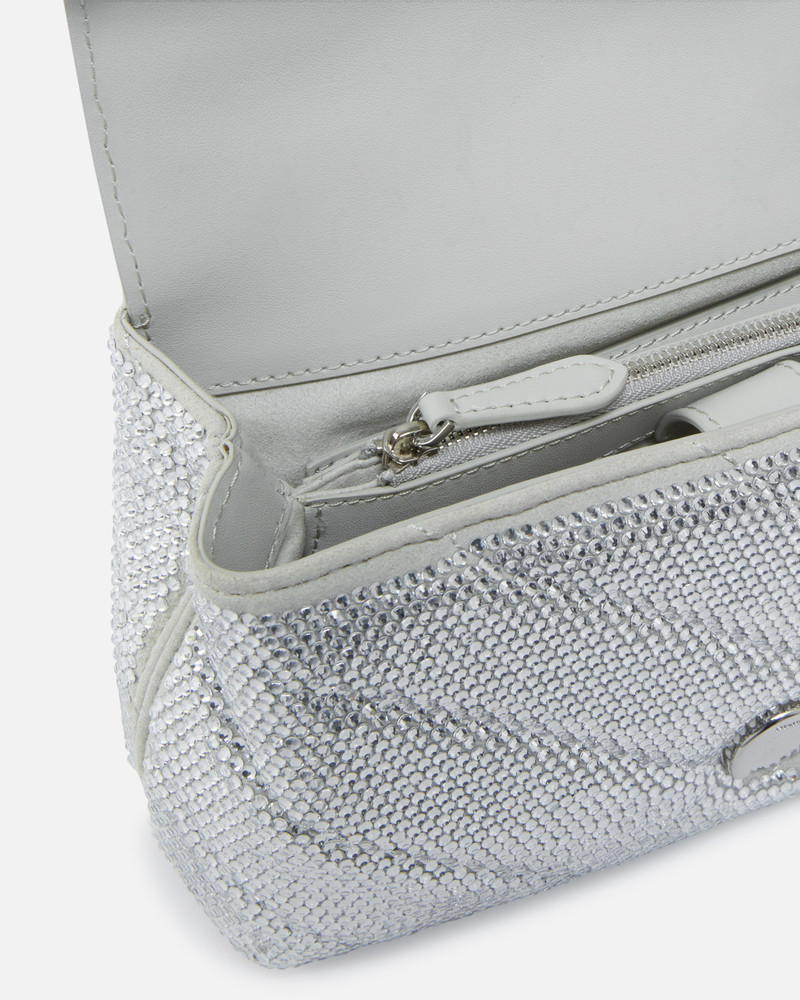 SOFT MINI LOVE BAG PUFF CROSSBODY QUILTED WITH RHINESTONES 4