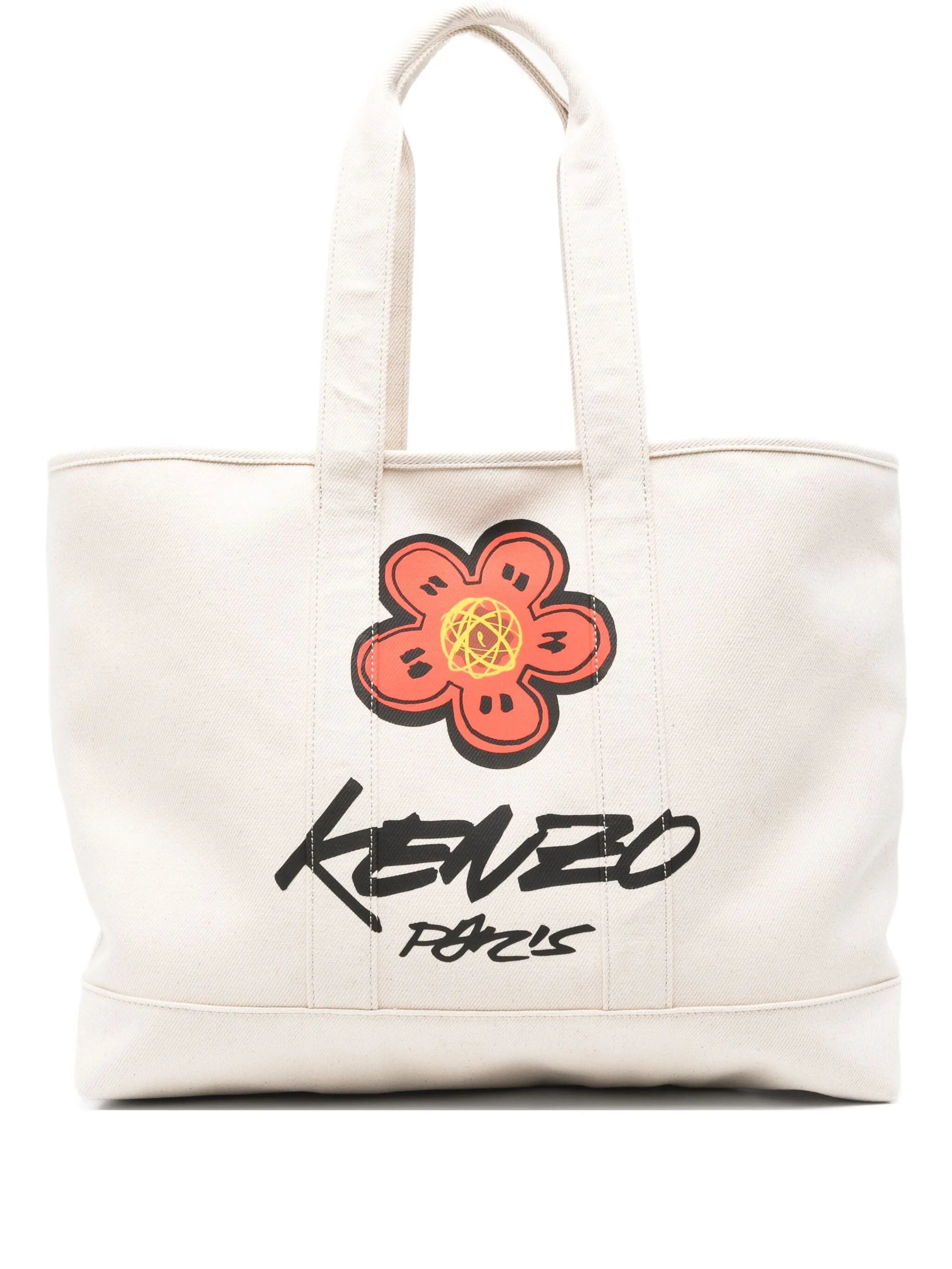 Kenzo X Futura 2000 Kenzo Utility Boke Flower-print Tote Bag - 1