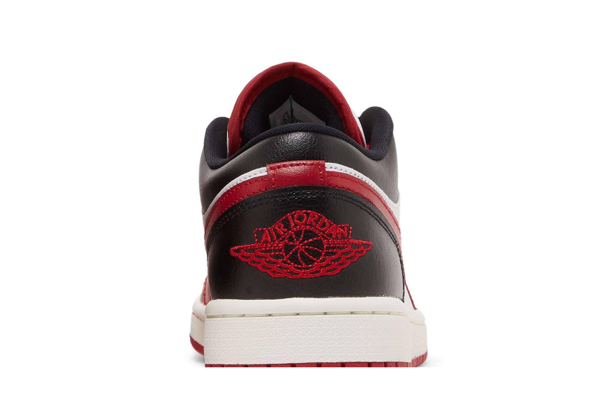 Wmns Air Jordan 1 Low 'White Gym Red' - 7