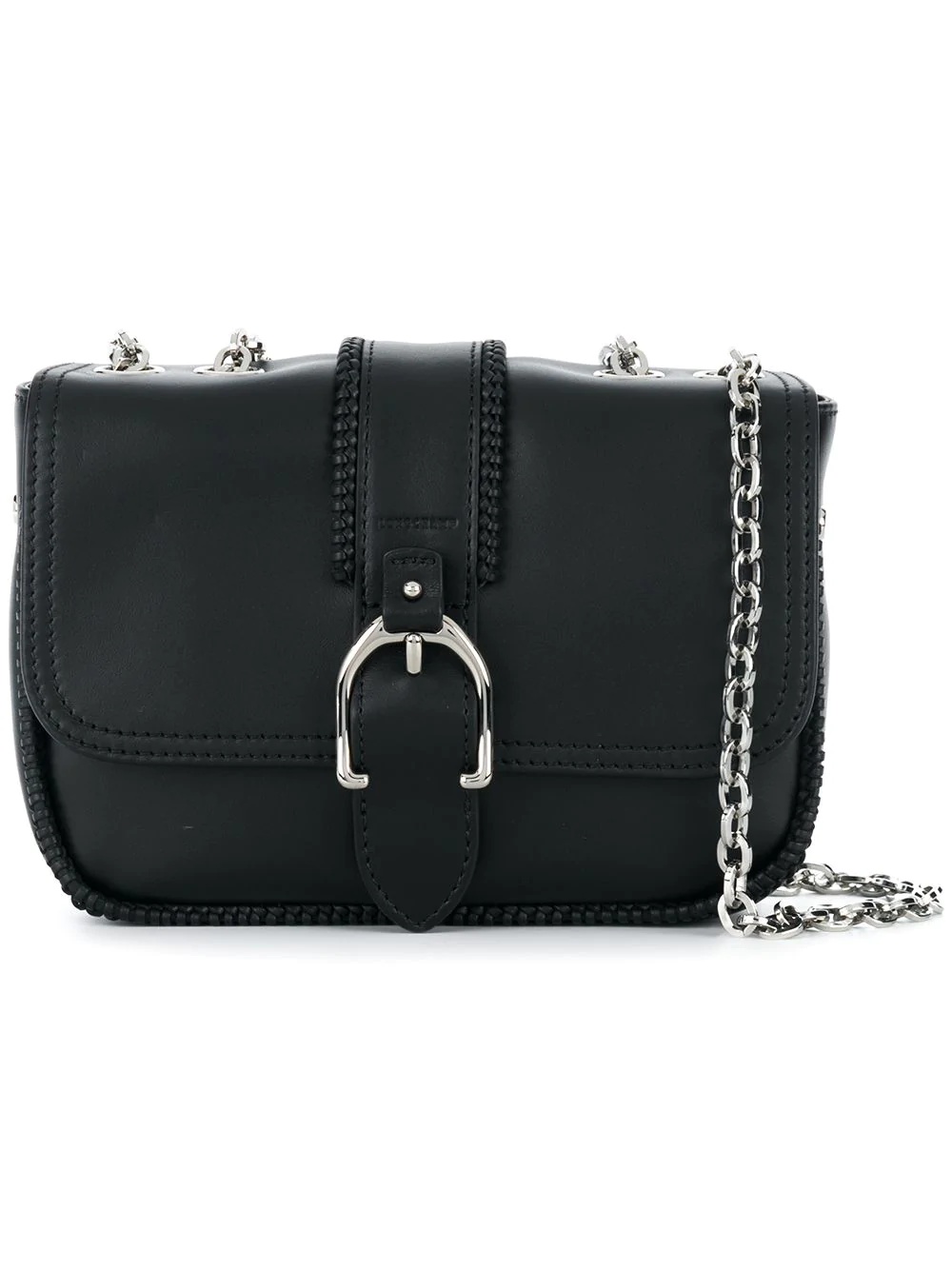 buckled cross body bag - 1