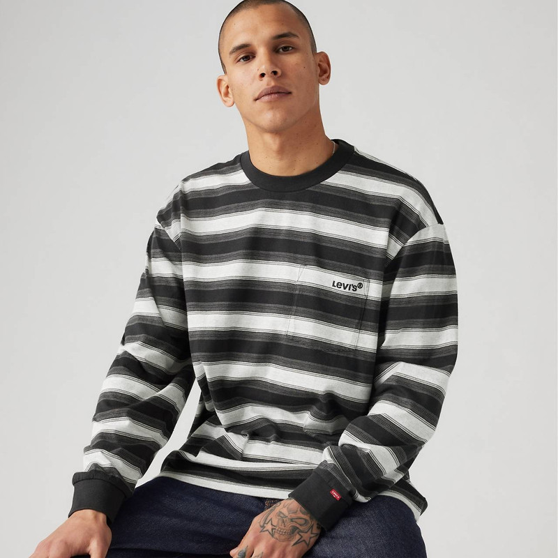 Levi's LONG SLEEVE AUTHENTIC POCKET T-SHIRT outlook