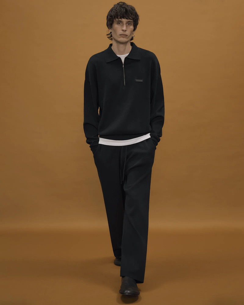 entire studios LS CLUB POLO BLACK outlook