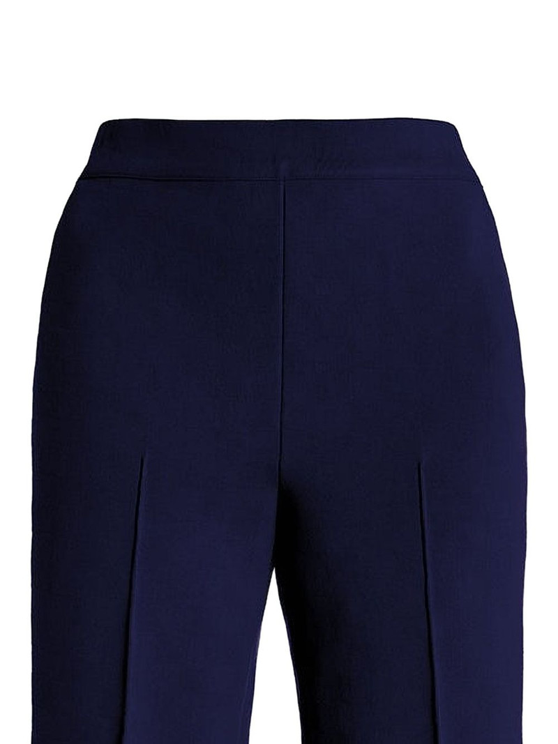 HIGH SPORT Kick pleated-front flared trousers outlook