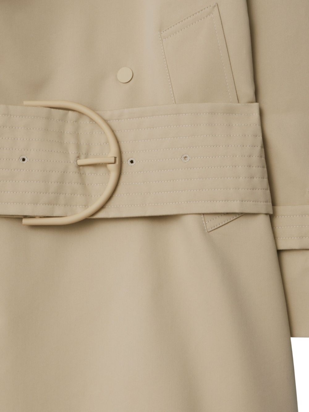 belted trench coat - 5