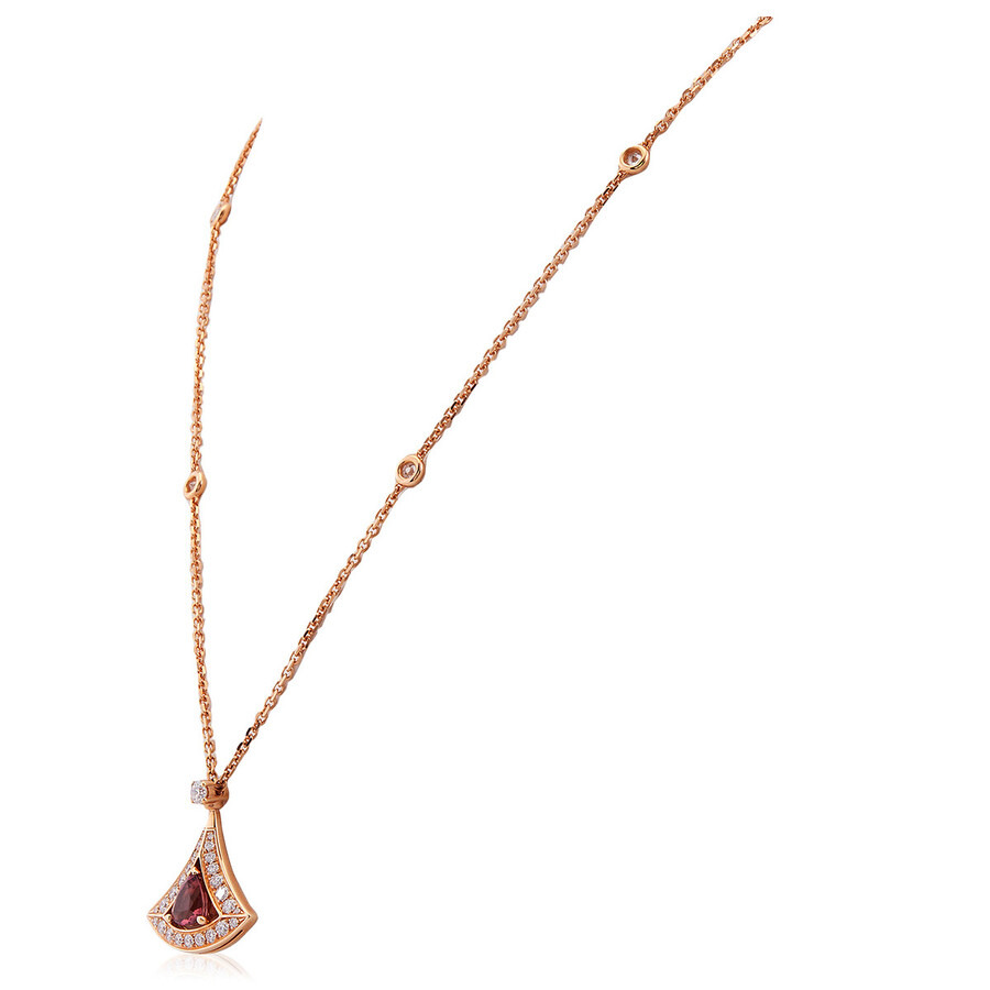 Bvlgari Divas Dream 18 kt Rose Gold Openwork Necklace - 2