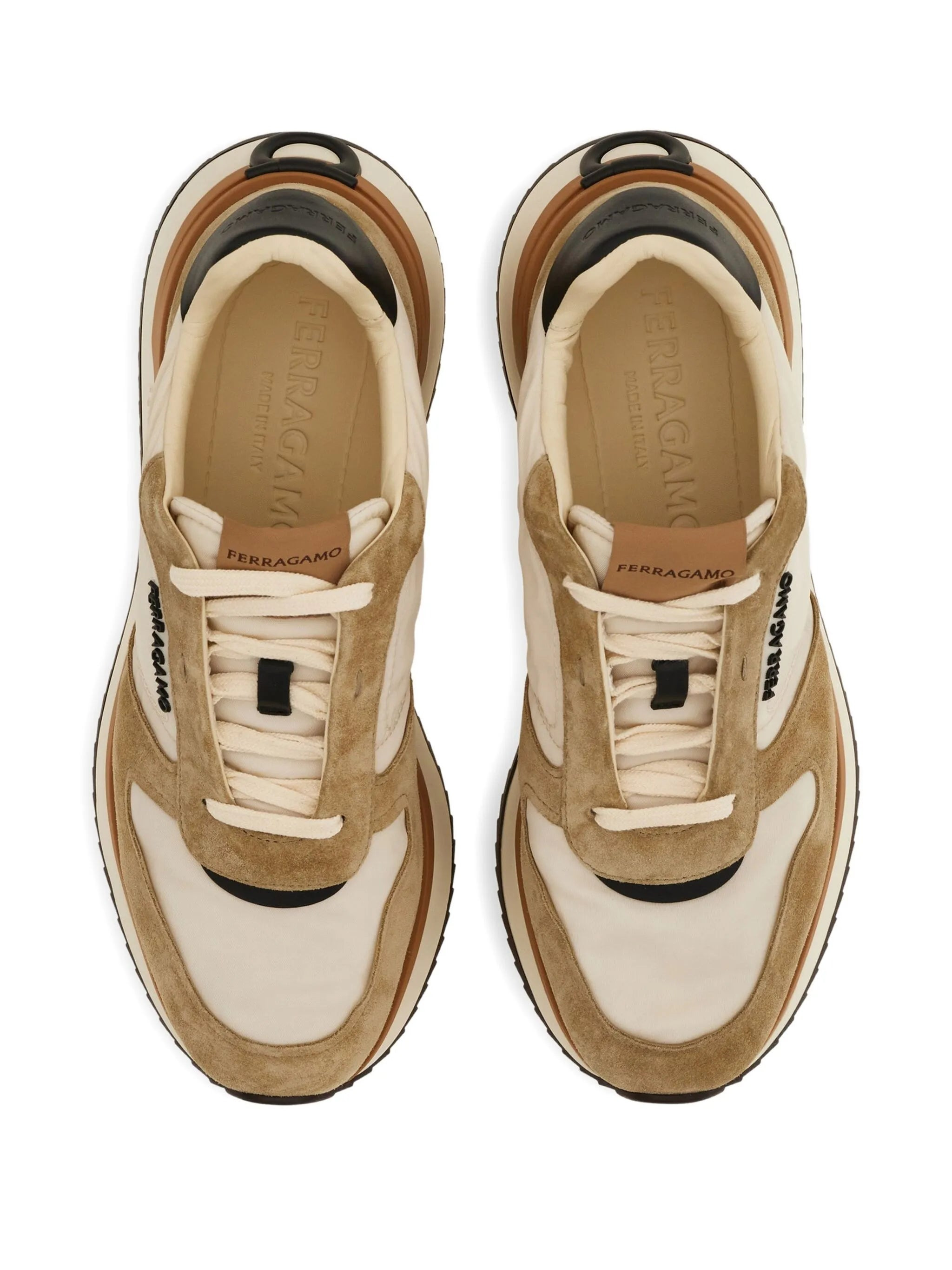 Ferragamo Suede-leather Sneakers - 3