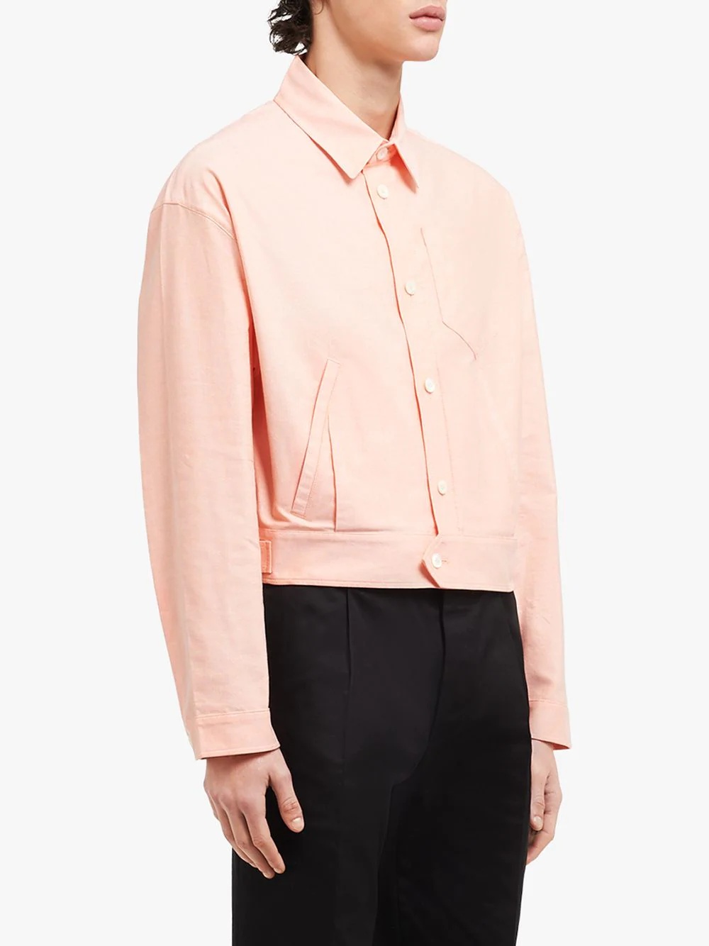 boxy shirt jacket - 3