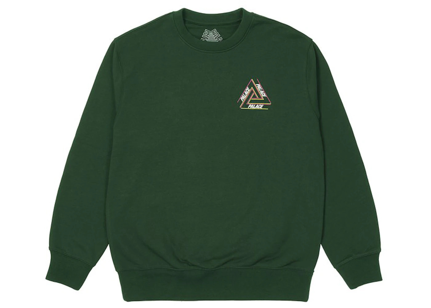 Palace Basically A Tri-Ferg Crew Green - 2
