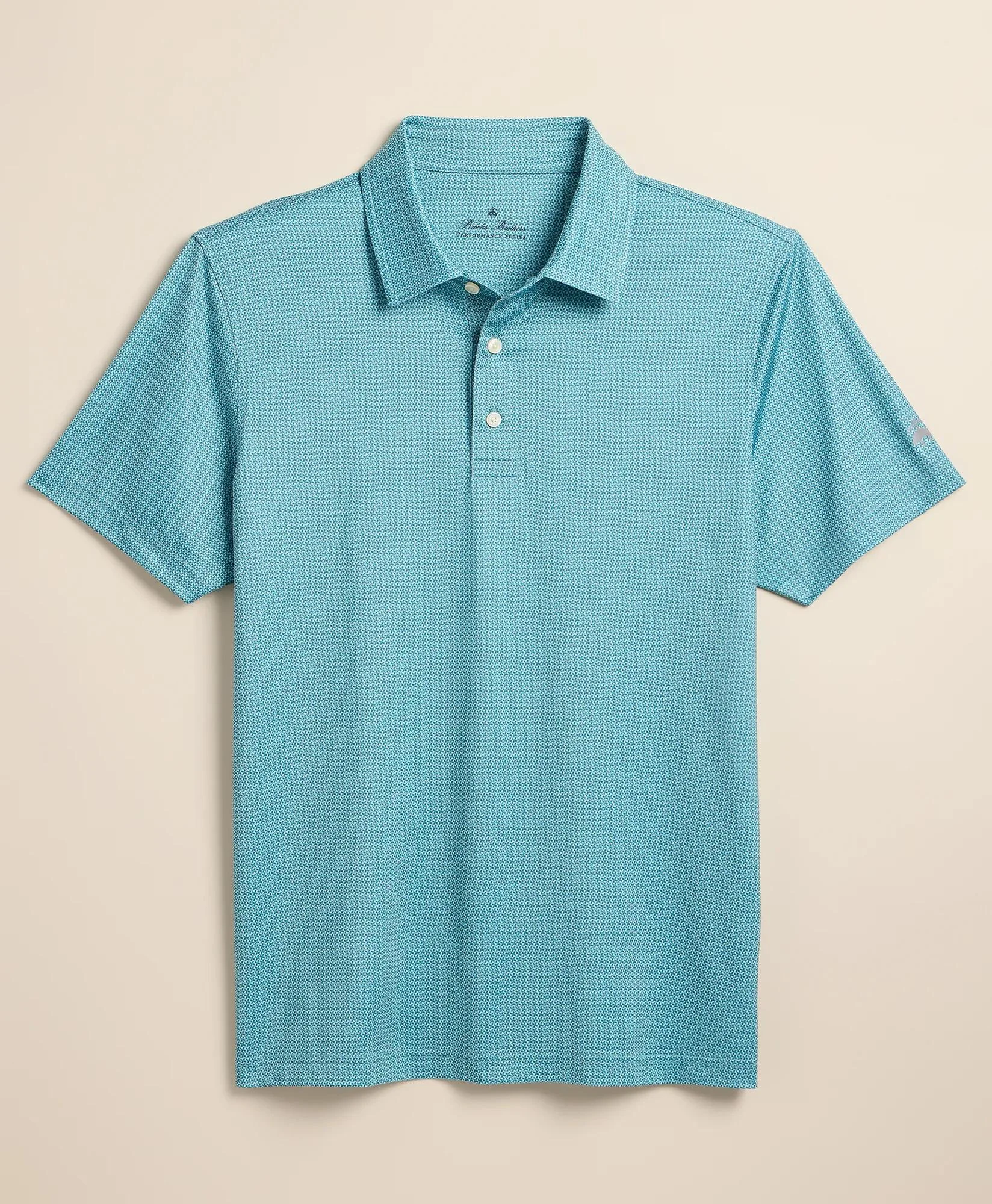 Performance Series Stretch Medallion Print Polo - 1
