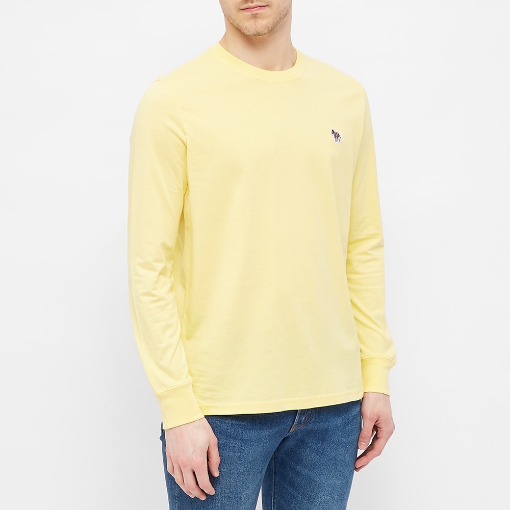 Paul Smith Long Sleeve Zebra Logo Tee - 3