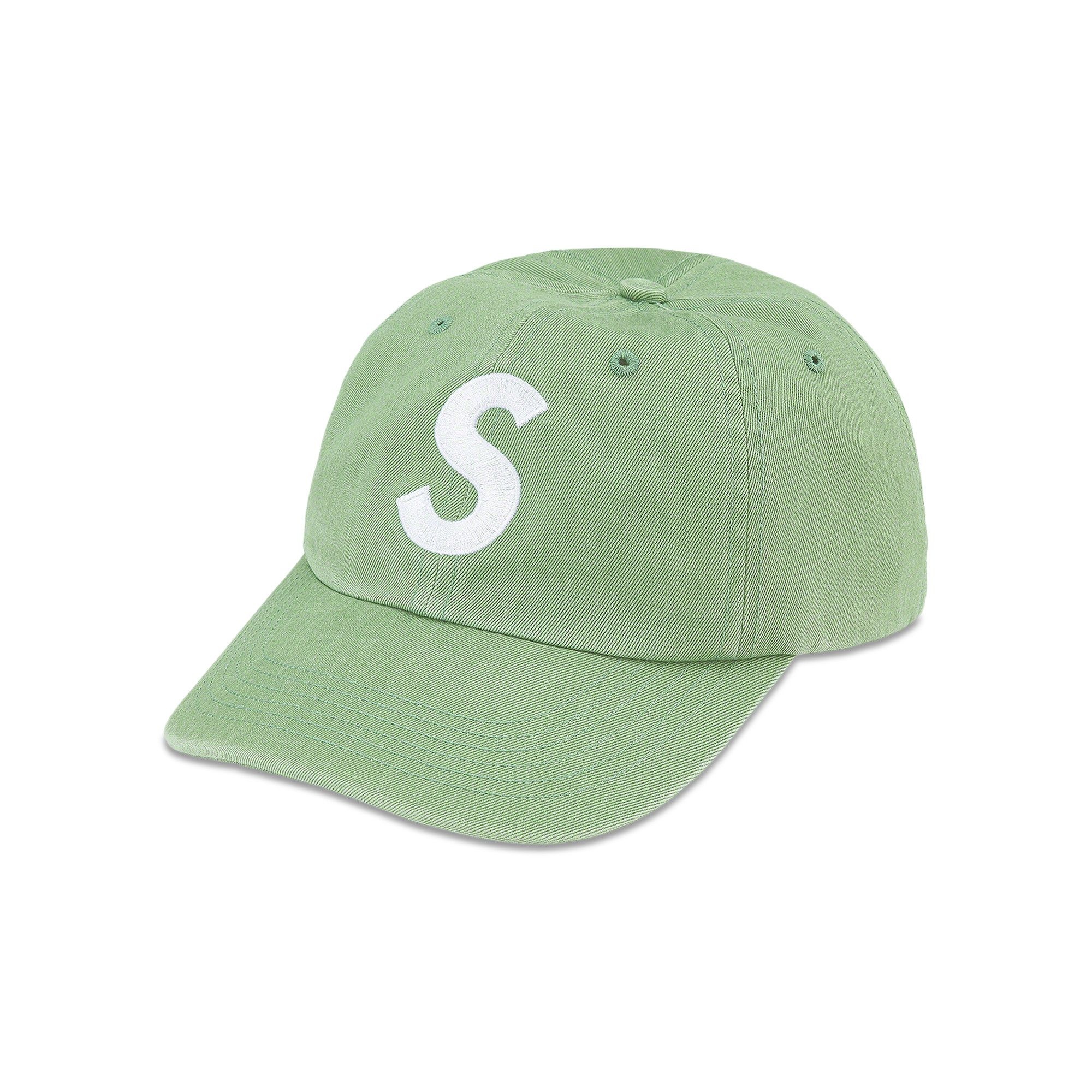 Supreme Pigment Print S Logo 6-Panel 'Light Sage' - 1