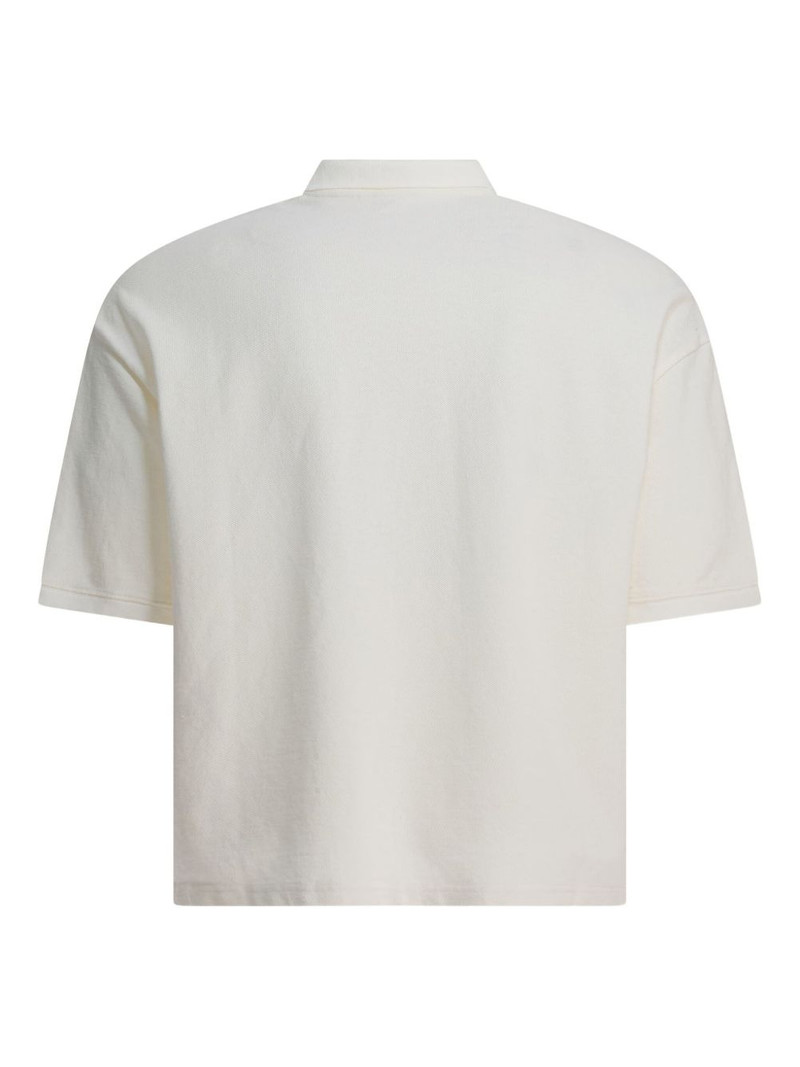 Kapital embroidered short-sleeve polo shirt outlook