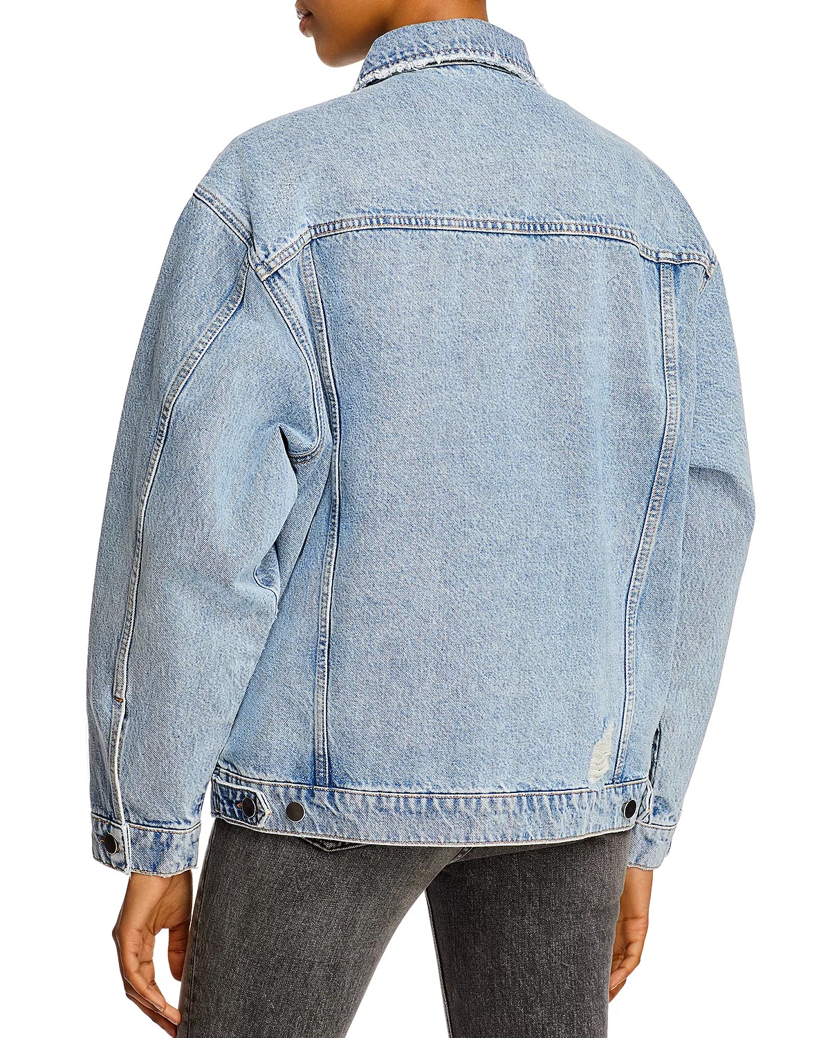 Rory Denim Jacket in Vintage Blue - 2