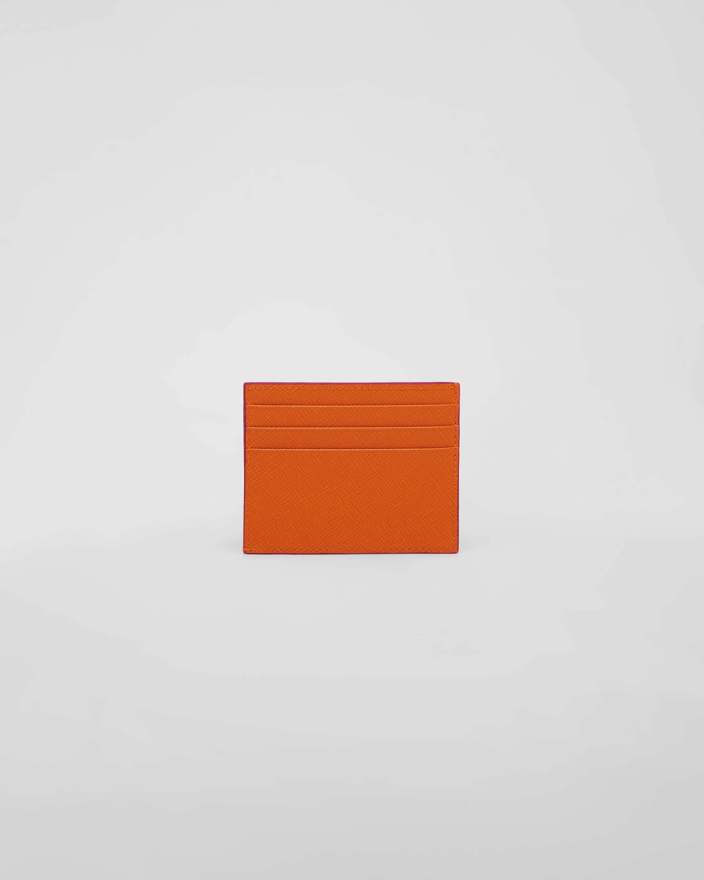 Saffiano leather card holder - 4
