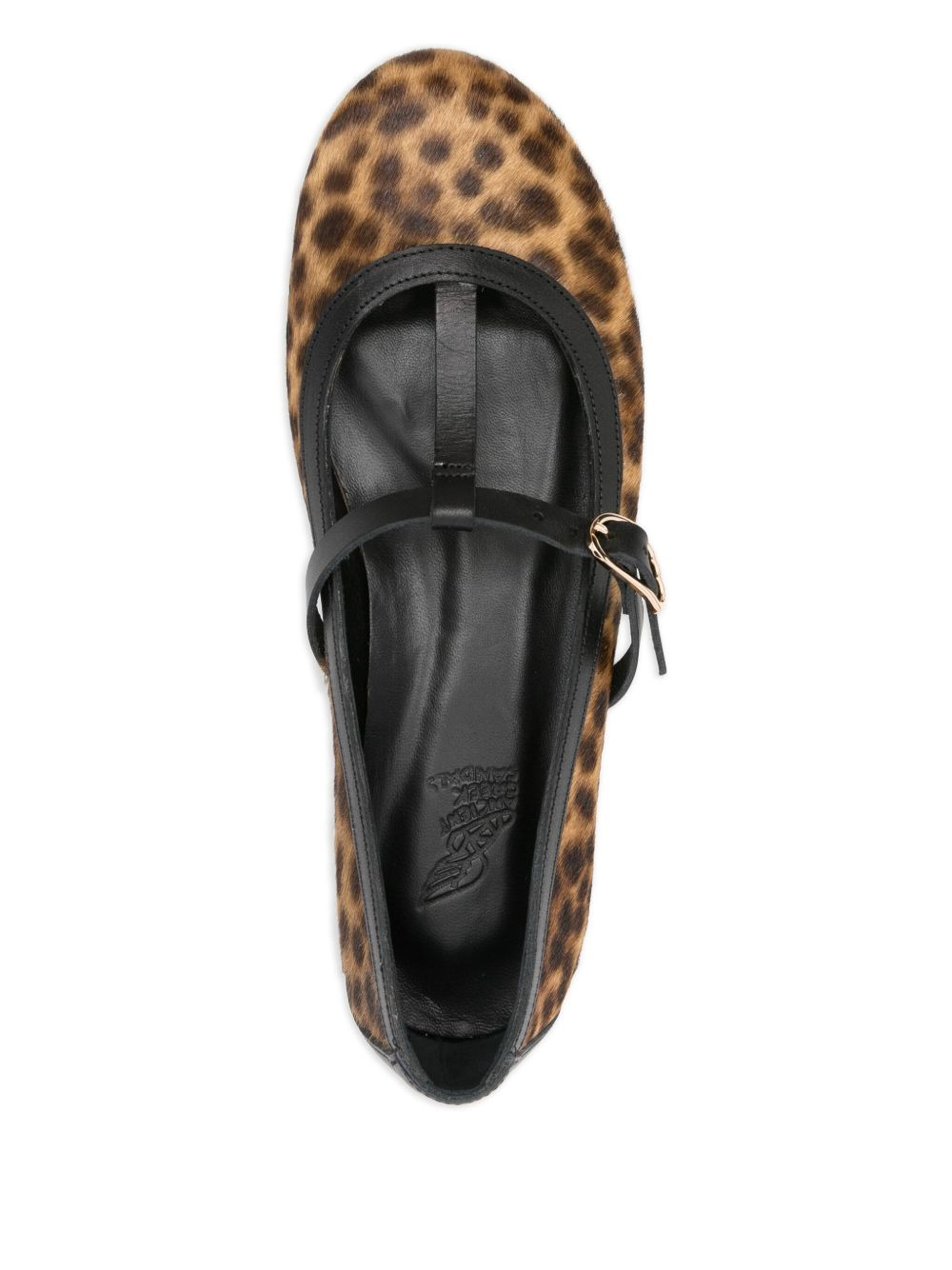 Aerati leopard-print ballet flats - 4