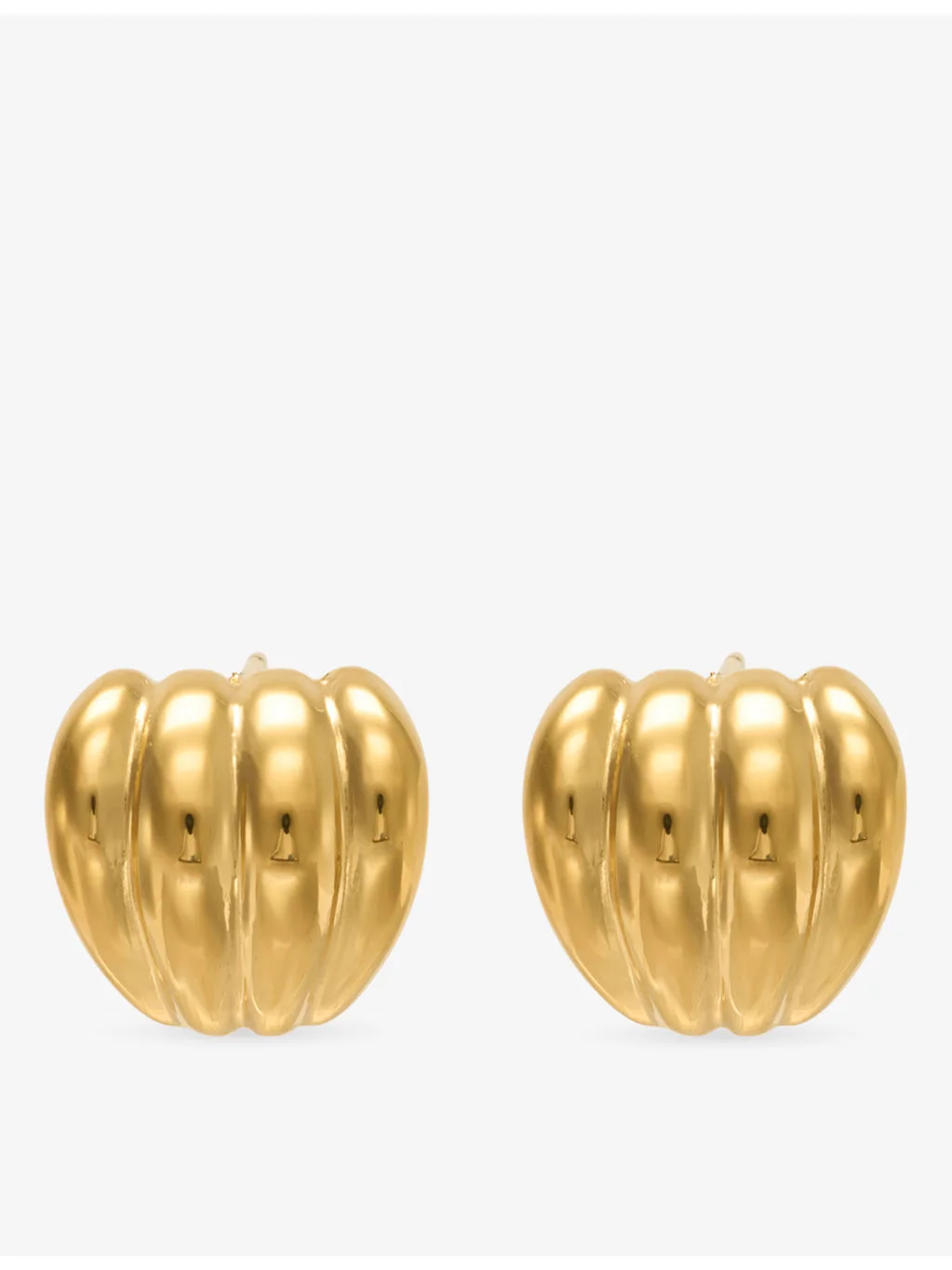 Aurelia 18ct Gold PVD Plated Stainless-Steel Earrings - 1